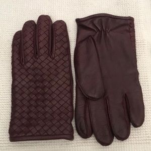 Bottega Men’s leather gloves